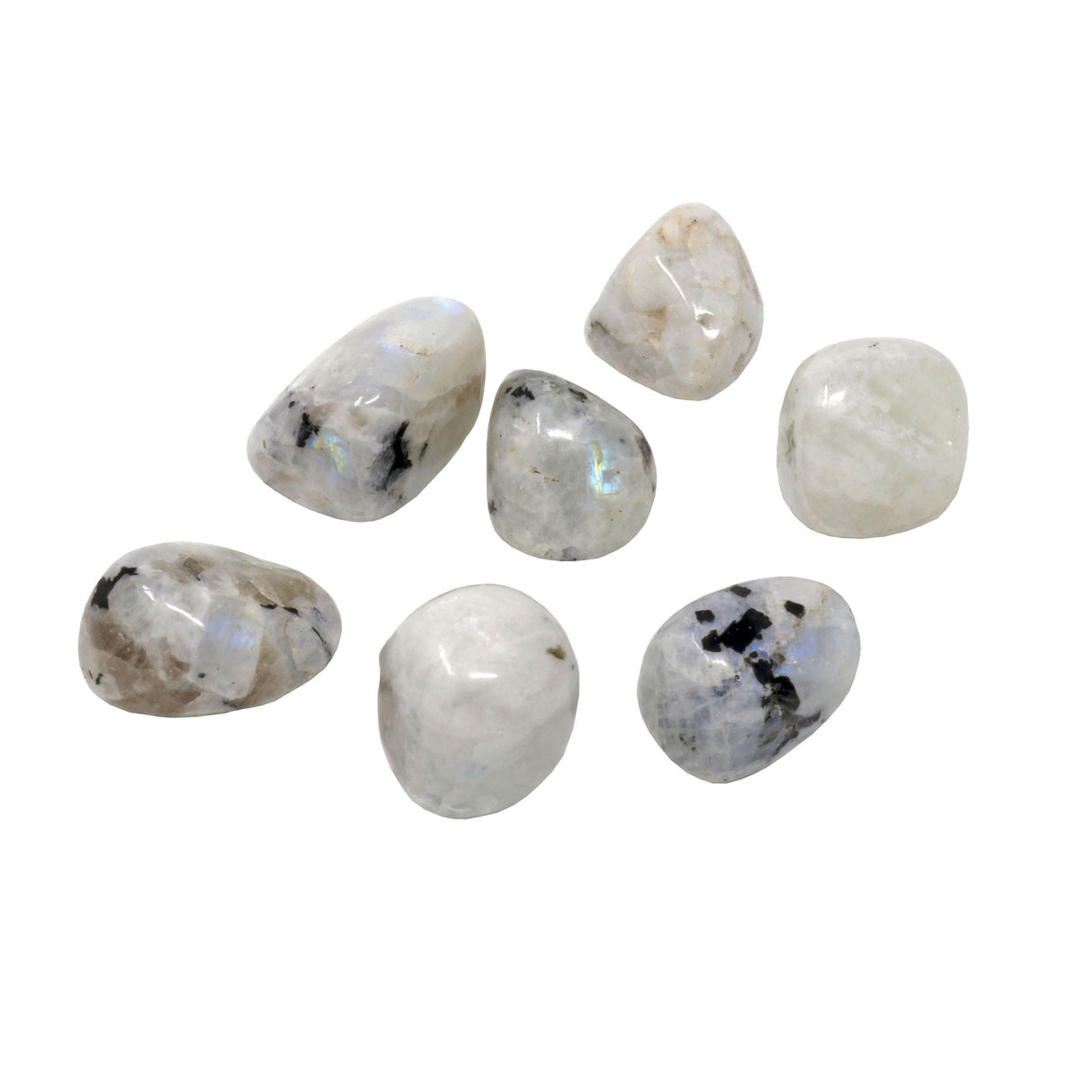 Tumbled Rainbow Moonstone - Medium (Singles)