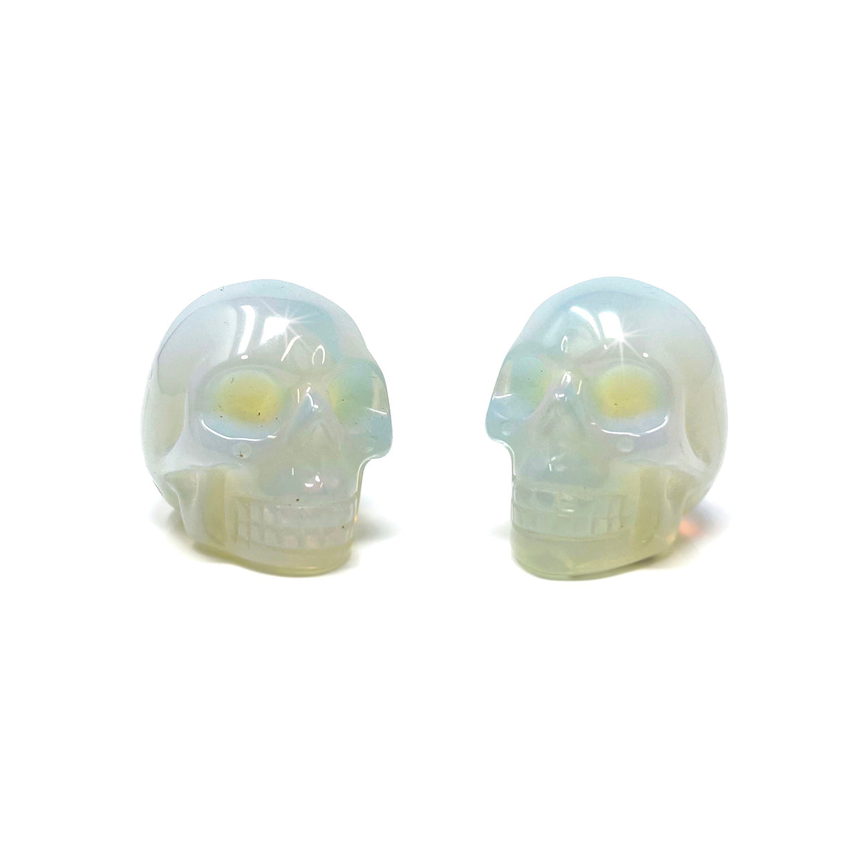 Opalite Skull Carving (Sold in Singles)