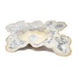 View of High Polished Gray Gold Onyx Bowl