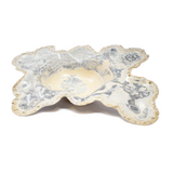 View of High Polished Gray Gold Onyx Bowl