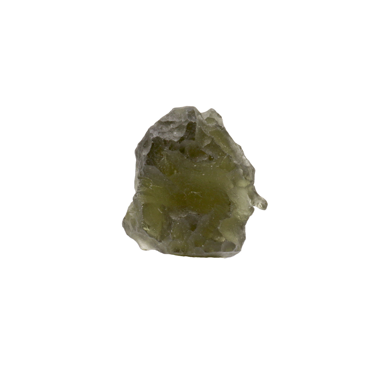 Moldavite Tektite Raw Nugget -Rugged Orb