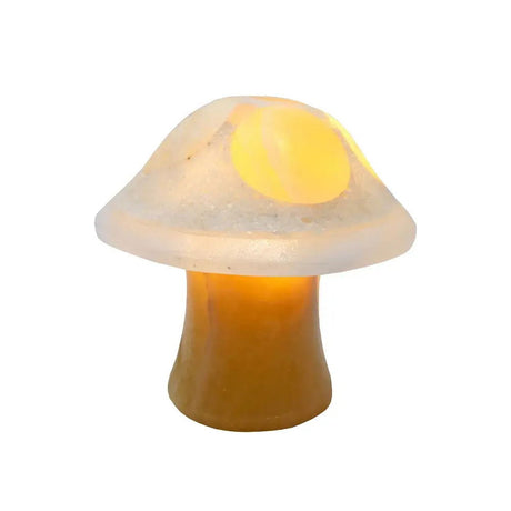 View of Shroominary Luminary - Mini White Mushroom Lamp