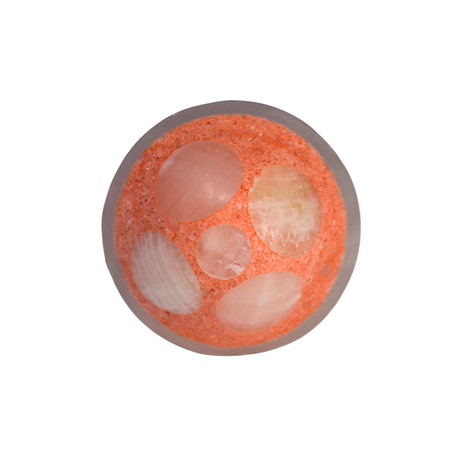 View of Shroominary Luminary - Mini Orange Mushroom Lamp