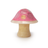 View of Shroominary Luminary - Small Pink Mushroom Lamp