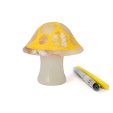 Shroominary Luminary - Small Yellow Mushroom Lamp