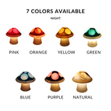 Shroominary Luminary - Small Green Mushroom Lamp