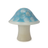 View of Shroominary Luminary - Small Blue Mushroom Lamp