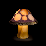 View of Shroominary Luminairy - Small Purple Mushroom Lamp