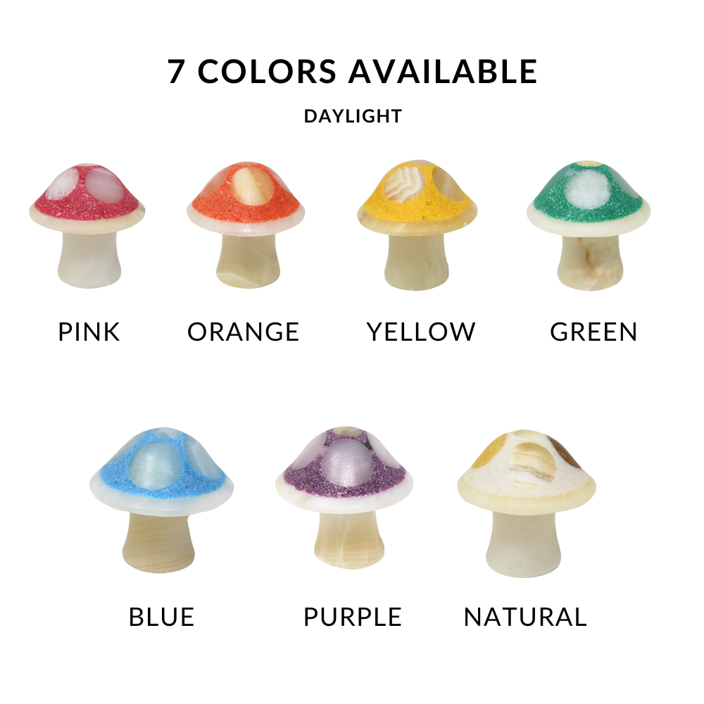 Shroominary Luminairy - Small Purple Mushroom Lamp