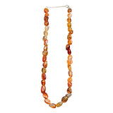 Carnelian Necklace Tumbled