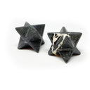 Carved Crystal Merkabah Stars