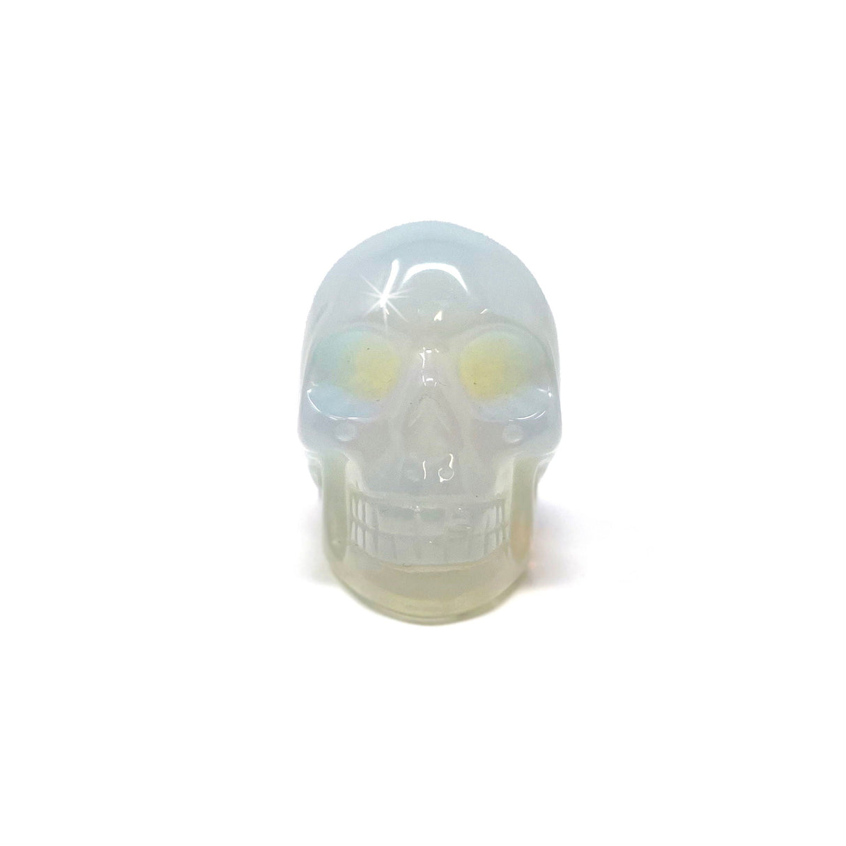 Opalite Skull Carving (Sold in Singles)