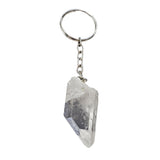 Quartz Crystal Point Key Chain