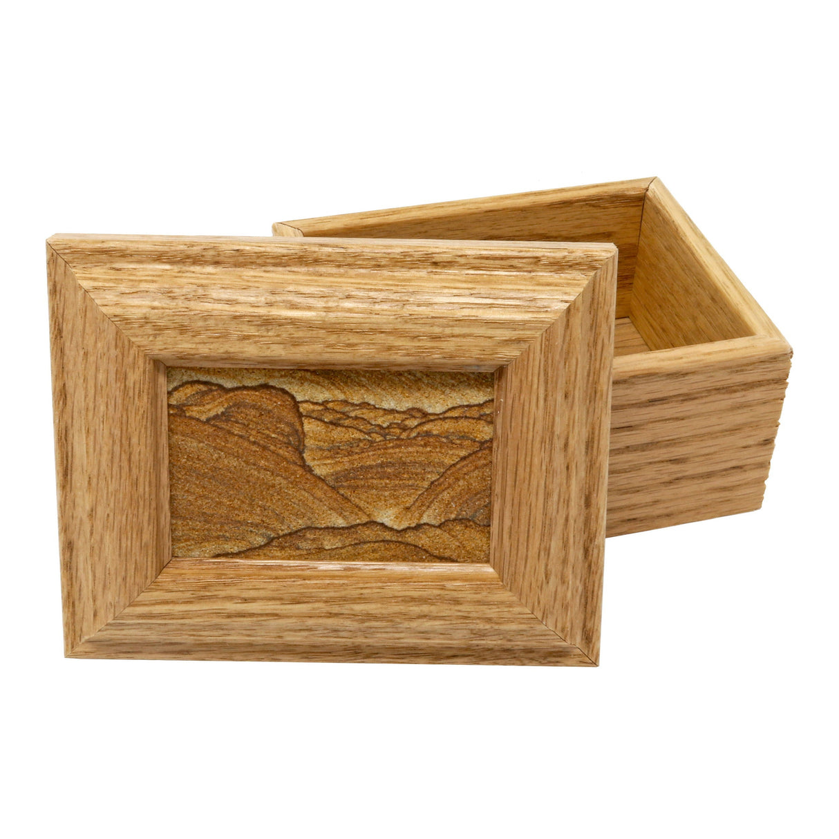 Desert Sandstone Wooden Box - Small