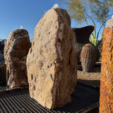 Unique Toffee Onyx Boulder Fountain