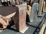 View of Black Zebra Fountain - Flat with 3 Cut Sides and 2 Holes on Pin Plate
