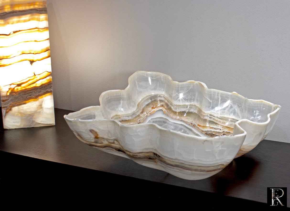 View of Pearlescent Onyx Vessel