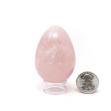 View of Rose Quartz Egg From Madagascar