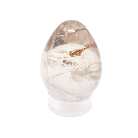 View of Smoky Quartz Egg From Madagascar