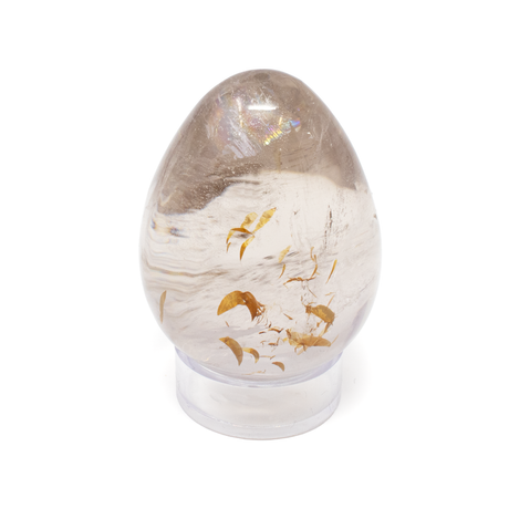 View of Smoky Quartz Egg From Madagascar