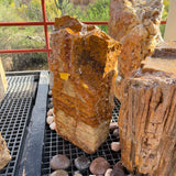 Green Talan Onyx Fountain Chiseled Column with Natural Top Form **NO Basin