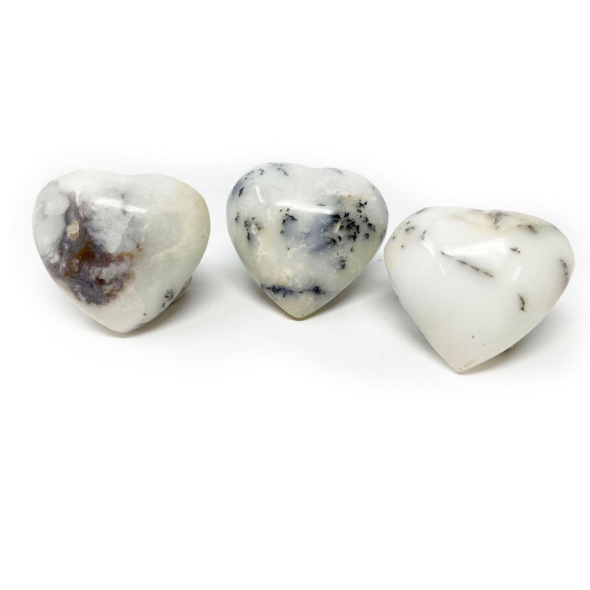 Dendritic Opal Heart (Singles)