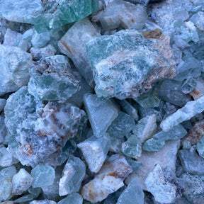 View of Rough Mexican Fluorite per OZ
