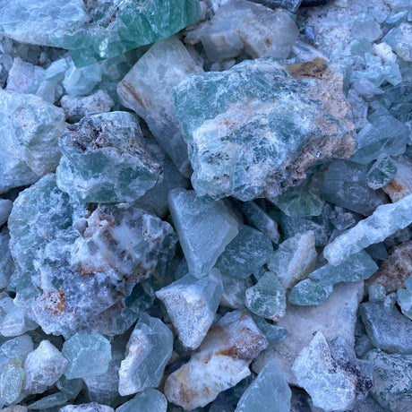 View of Rough Mexican Fluorite per OZ