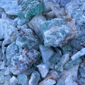 View of Rough Mexican Fluorite per OZ