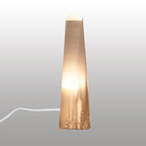 Selenite Obelisk Luminary from Morocco