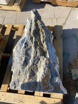 TEHUACAN Gray Onyx Rock Fountain ***NO Basin - Pointy Boulder