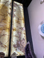 View of Pearlescent Onyx Wall Panel -Single (right)