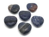 Sodalite Heart - Flat - Sold As Singles