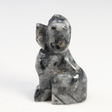 View of Larvikite Dog Carving