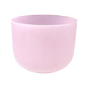 10" Rose Quartz Gem Infused Quartz Singing Bowls