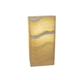 Nube Square Onyx Luminary Pedestal