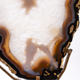 Agate Slice On Custom Stand