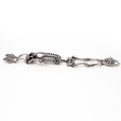 View of Skeleton Stainless Steel Link Bracelet