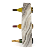 Zebra Onyx Wine Rack with 5 holes and Cut on all Sides