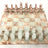 View of Onyx Chess Set - Pink & White (Large)