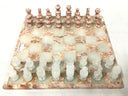 View of Onyx Chess Set - Pink & White (Large)