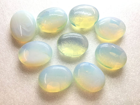 View of Opalite Palm Stone