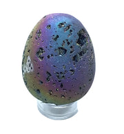 View of Rainbow Titanium Druze Egg