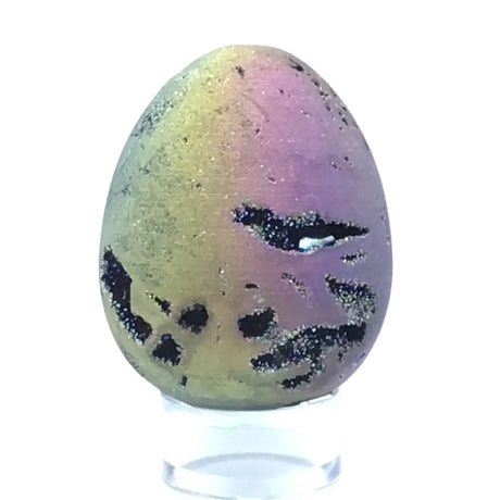View of Rainbow Titanium Druze Egg