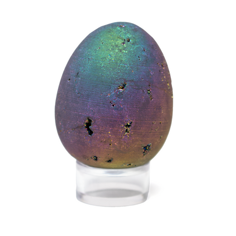 View of Rainbow Titanium Druze Egg