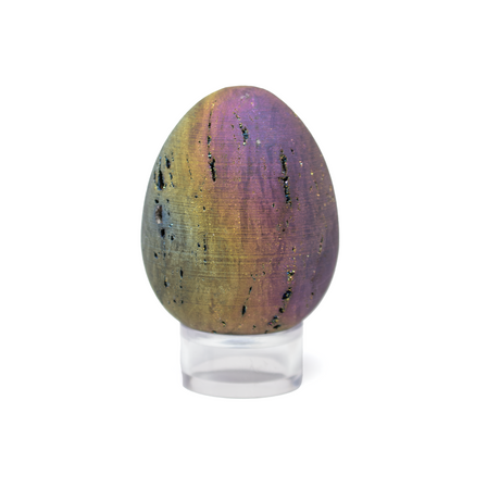 View of Rainbow Titanium Druze Egg