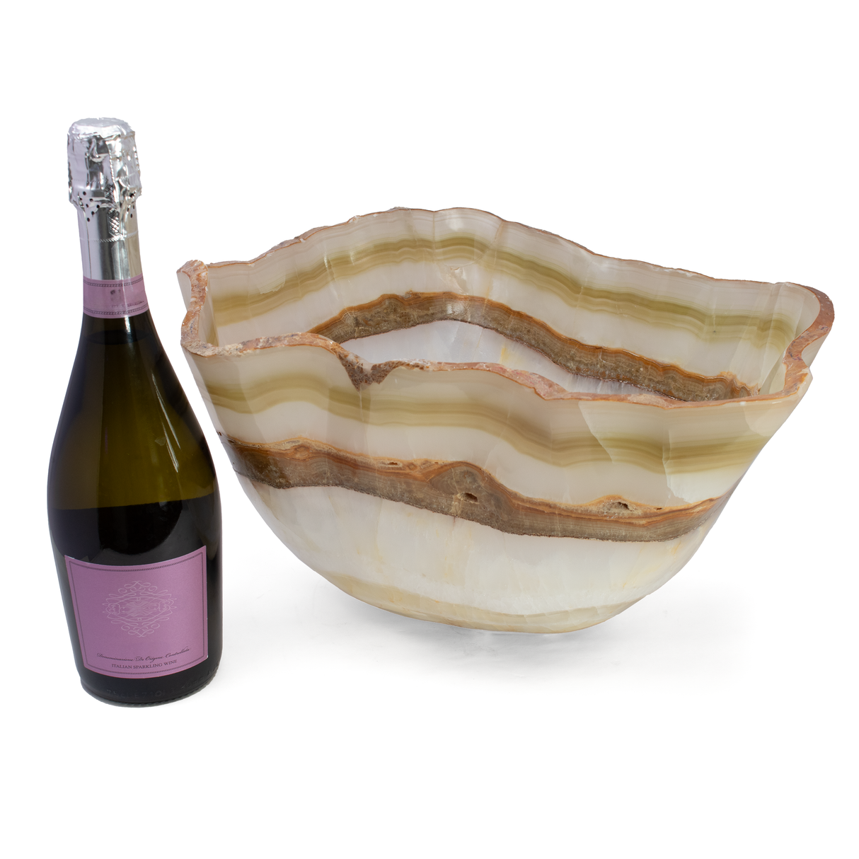 Olive Onyx Vessel