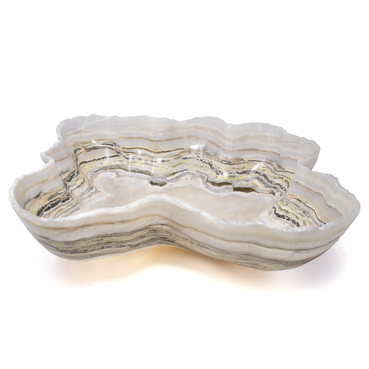View of Pearlescent Onyx Vessel