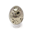 View of Peruvian Pyrite Egg with Lucite Stand