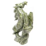 Serpentine Horse Carving - Rearing
